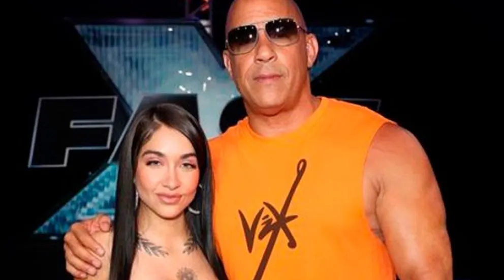 Furor por 'Rápidos y Furiosos': Vin Diesel elogió a Maria Becerra de esta picante manera, video