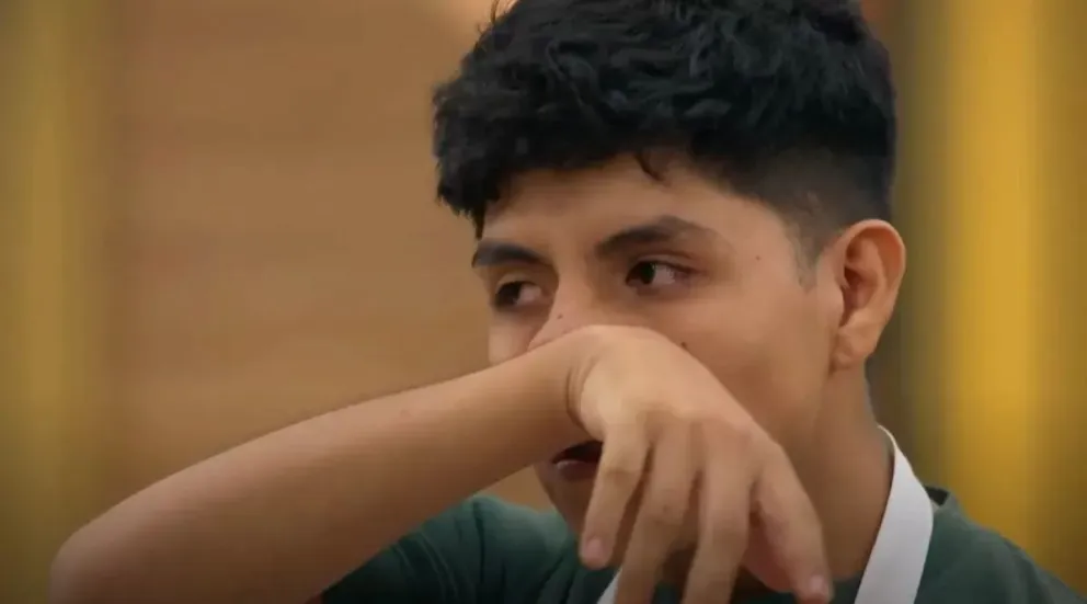 Masterchef: la difícil noche del salteño Antonio que casi lo deja fuera de la competencia