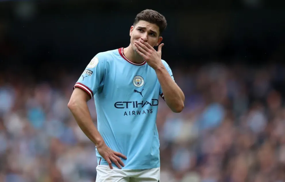 Guardiola implicado: Julián Álvarez recibe una pésima noticia antes del partido frente al Real Madrid