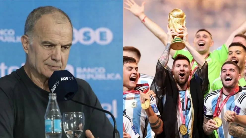 Bielsa y una inesperada declaración sobre Lionel Messi, Scaloni y la selección Argentina 