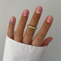 Tendencia en uñas: así se logra en simples pasos la técnica nail art de manicura francesa invertida