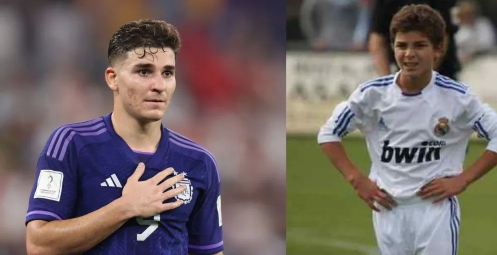 Salió a la luz la razón por la que el Real Madrid no fichó a Julián Álvarez cuando tenía 11 años 