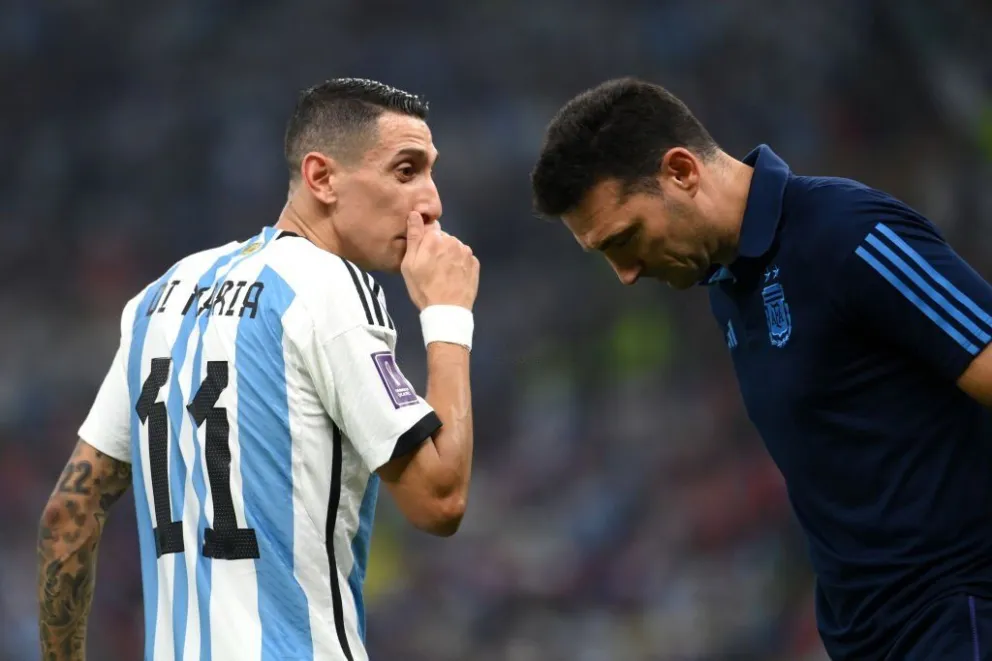  Video inédito: Lionel Scaloni reveló detalles ocultos del gol de Di María en la final del Mundial