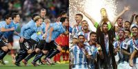 Los jugadores de la selección argentina le dan una fuerte lección de humildad a Lugano y Abreu 