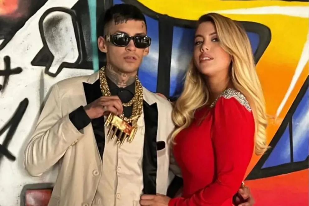 ¿Fin de la amistad con Wanda Nara? L-Gante apareció junto a la China Suárez y sorprendió a todos