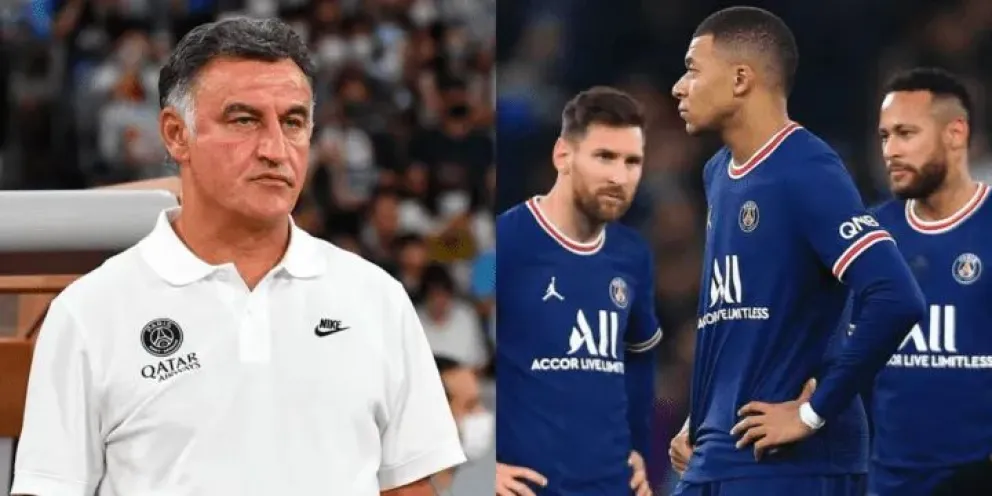Los problemas que arruinaron al PSG: la confesión de Cristophe Galtier sobre Messi, Neymar y Mbappé
