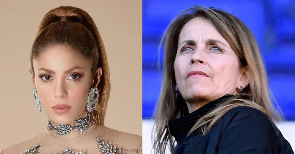 En video: así se ensañó la mamá de Gerard Piqué con la mamá de Shakira