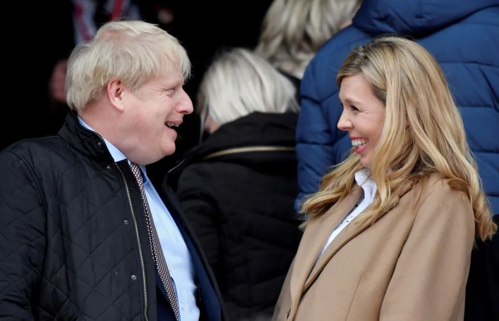 Boris Johson nuevamente padre
