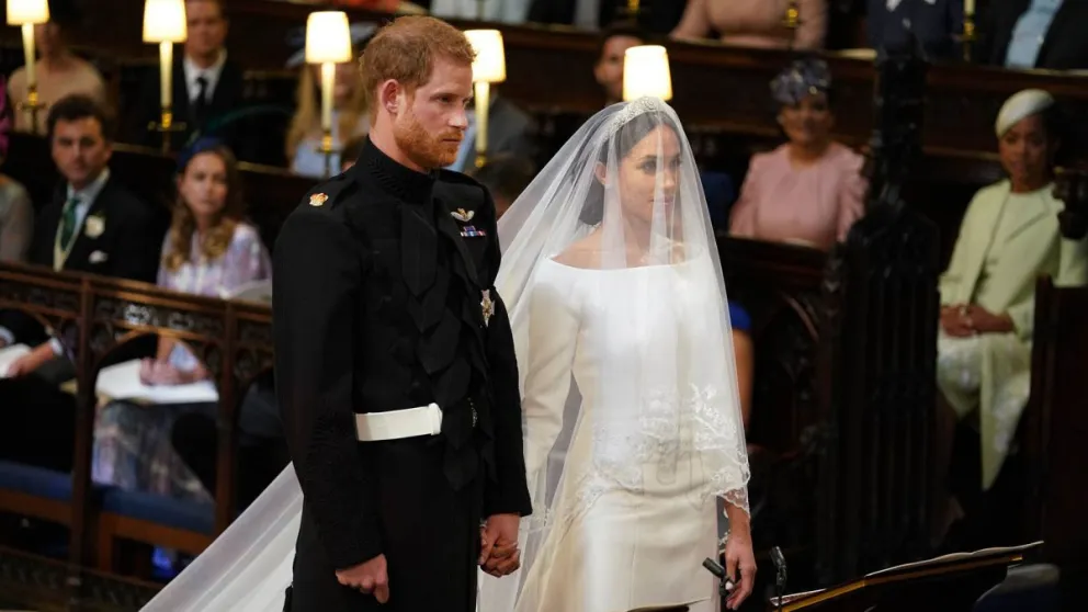 Aniverdario de Harry y Meghan Markle: así fue el tierno discurso de la actriz el día de su boda