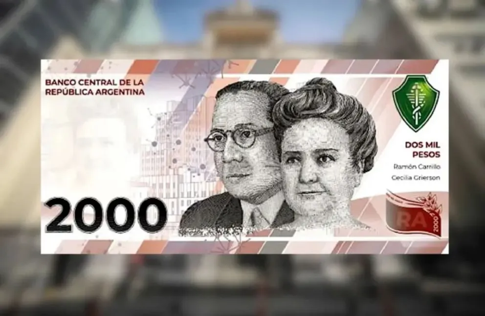 A partir de hoy comienza a circular el billete de $2.000 