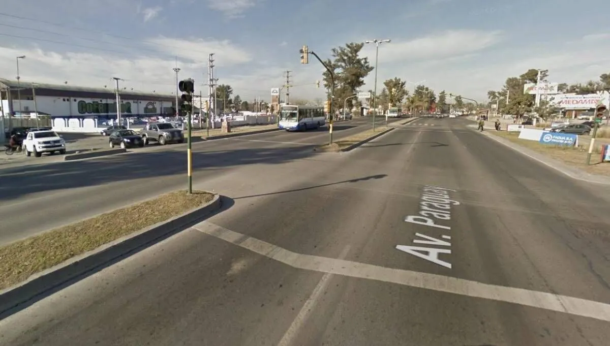 Choque en Avenida Paraguay 