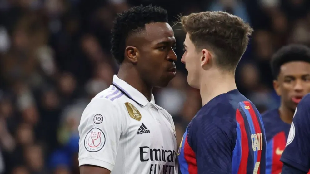  Tras los insultos que recibió Vinicius Junior, Gavi realizó un curioso posteo en Instagram 
