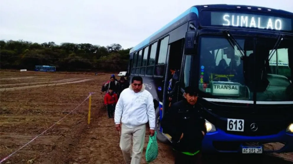 Festividades en honor a Sumalao: SAETA comunicó la manera en la que funcionarán los colectivos esos días 