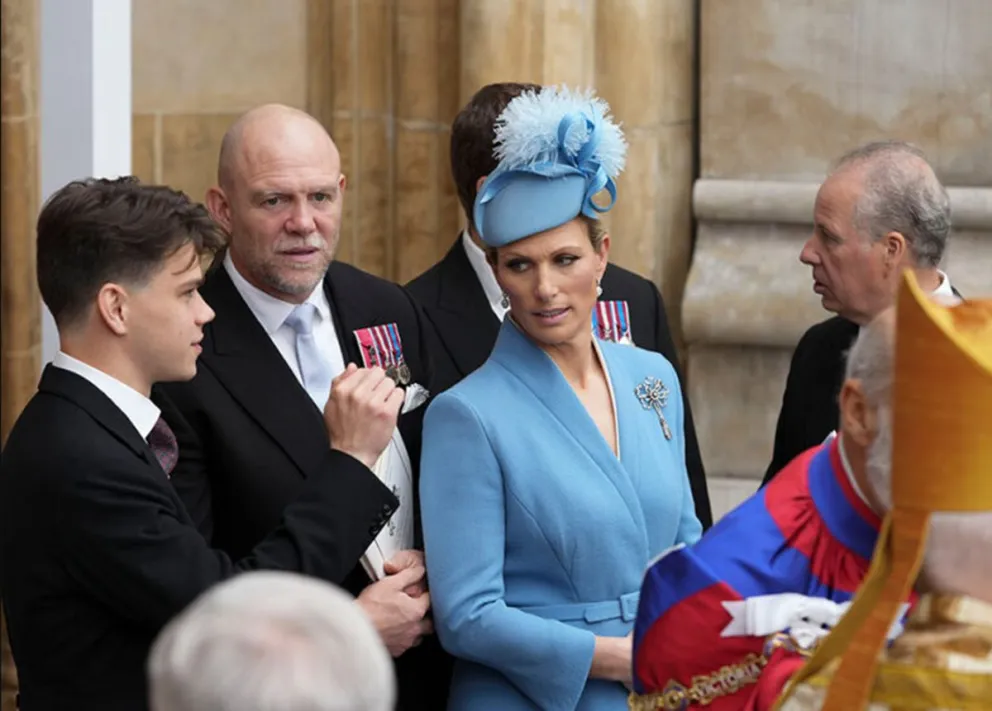 Frustración: esto sintió Mike Tindall, esposo de Zara Tindall y yerno de Sarah Ferguson, sobre su asiento en la coronación