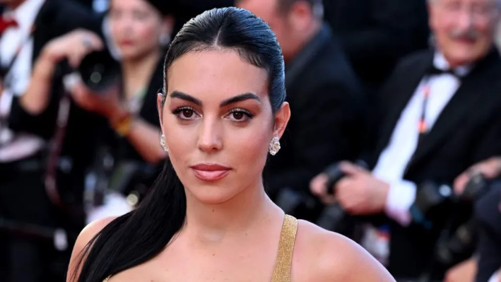 Georgina Rodríguez volvió a destacarse en Cannes con otro impactante y lujoso vestido