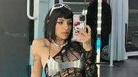 A punto de ser madre, Cazzu causa sensación con su sensual atuendo y enloquece a Christian Nodal