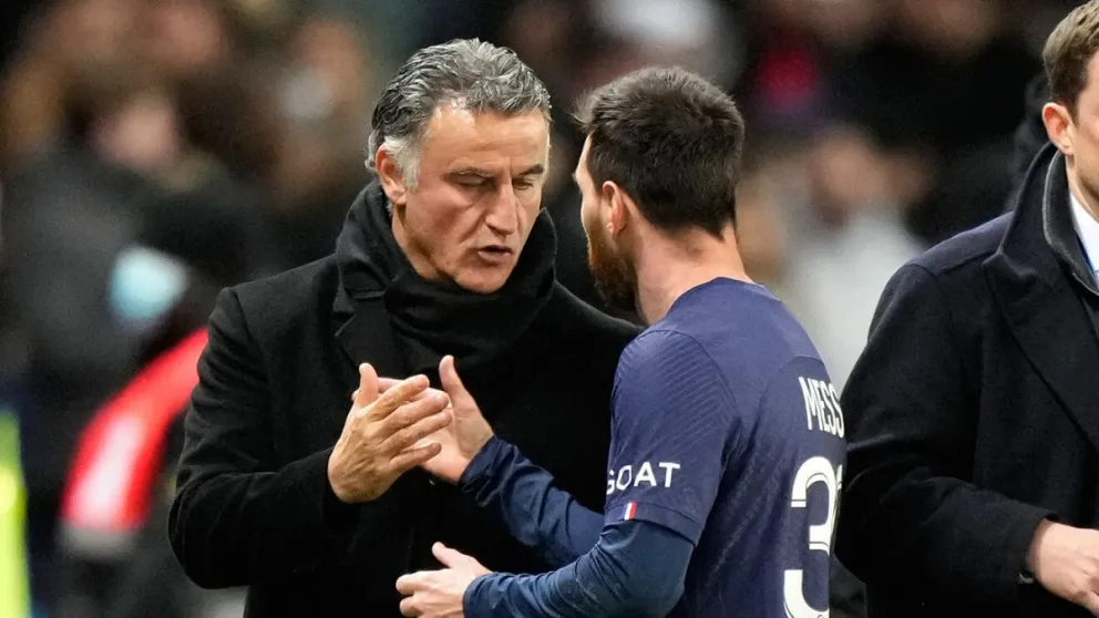 A Mbappé no le gusta: la curiosa evaluación de Christophe Galtier sobre el nivel de Messi en PSG