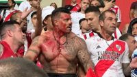 Escalofriante: difundieron el video de la feroz pelea entre la barra de River Plate y la policía peruana