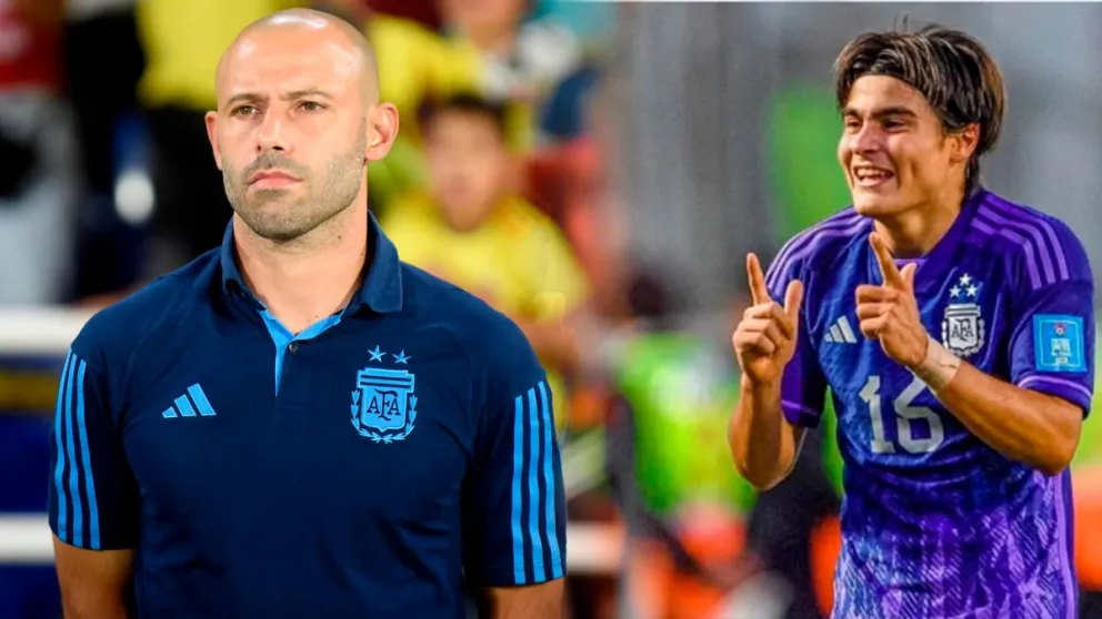  No le gusto nada: esto dijo Mascherano sobre las comparaciones entre Lionel Messi y Luka Romero