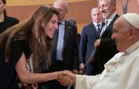 Bettina Romero estuvo junto al Papa Francisco y aseguró: "Ojalá podamos vivir pronto una nueva visita”  