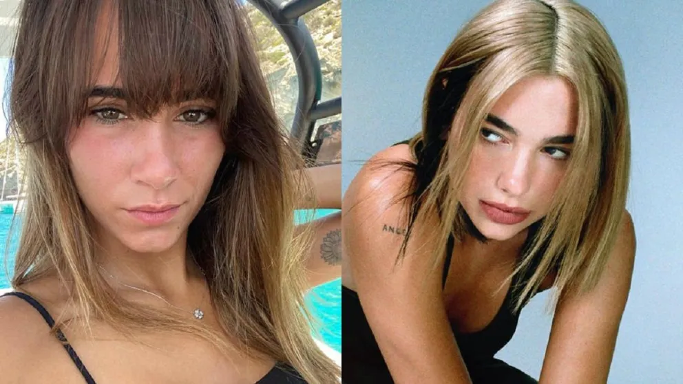 El fabuloso y práctico peinado que Aitana copia de Dua Lipa y es tendencia