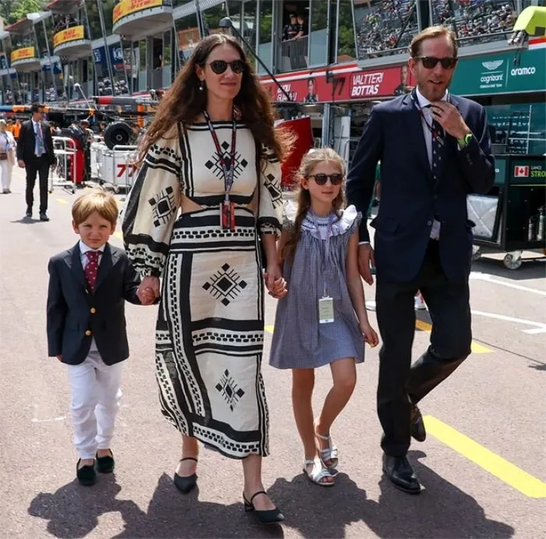 Los hijos de Andrea Casiraghi