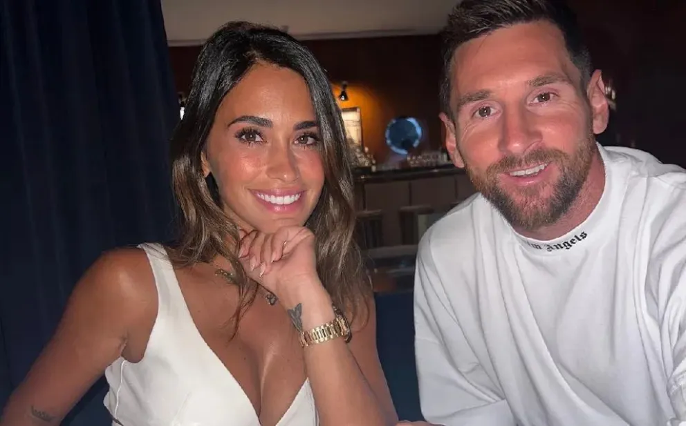 Junto a Antonela Roccuzzo: esta es la primera foto del festejo de Lionel Messi en su cumpleaños