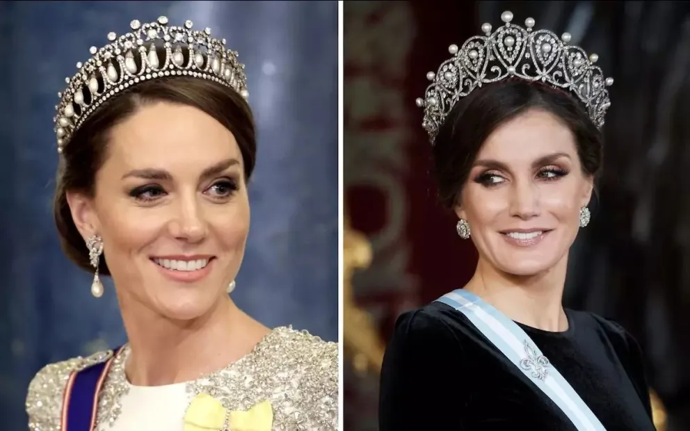 La reina Letizia furiosa al enterarse que Kate Middleton le copió su prenda de ropa favorita