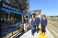 Gustavo Sáenz verificó el avance las obras que permitirán la reactivación de los trenes en Salta