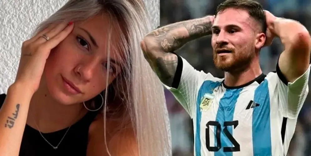 Alexis Mac Allister oficializó su romance con Ailén Cova: este es el romántico mensaje que le dedicó