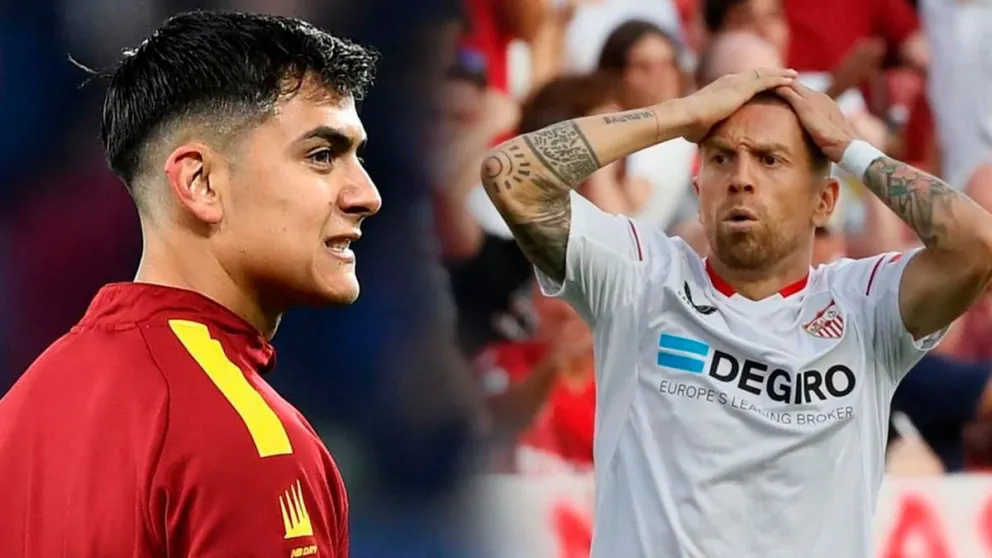 Paulo Dybala y Papu Gómez atónitos tras recibir una trágica noticia en la previa de la final de la Europa League