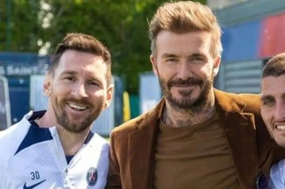 Fotos y anécdotas: así es el espectacular apodo que David Beckham le puso a Lionel Messi