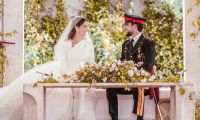 Hussein de Jordania y Rajwa Al-Saif sellaron su amor con una increíble boda árabe que impactó al mundo entero