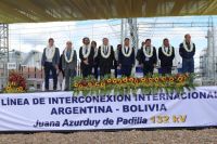 En un hecho histórico, se inauguró el electroducto Juana Azurduy que conecta Argentina y Bolivia
