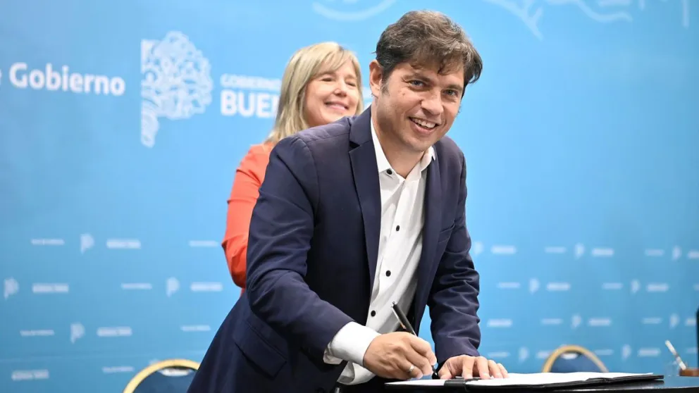 Axel Kicillof confirmó que irá por la reelección junto a Verónica Magario