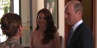 Experto en labios revela lo que hablaron Kate Middleton y el príncipe Guillermo con los reyes de Jordania
