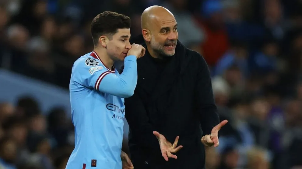 La difícil decisión que deberá tomar Pep Guardiola sobre Julián Álvarez para la final ante el United