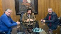 Jorge Guaymás  se reunió con Gustavo Sáenz y aseguró “Se comprometió a llamar a los gremios para reglamentar la ley” 
