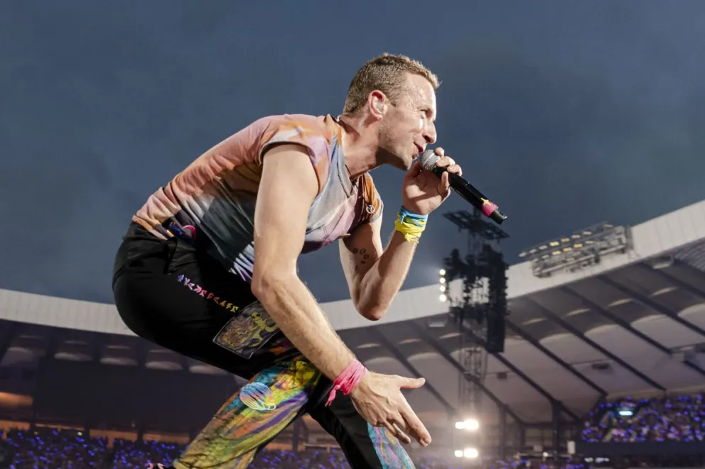 El impensado accionar de Chris Martin en pleno espacio público