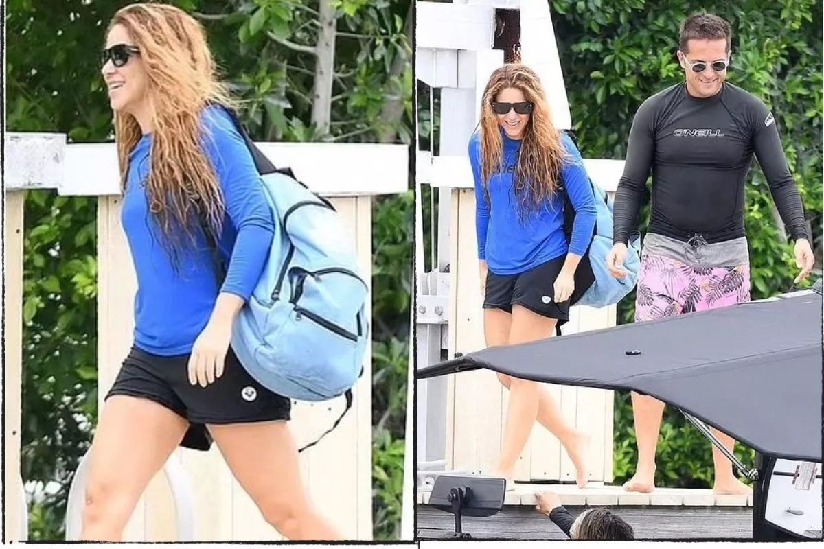 Shakira con ropa deportiva