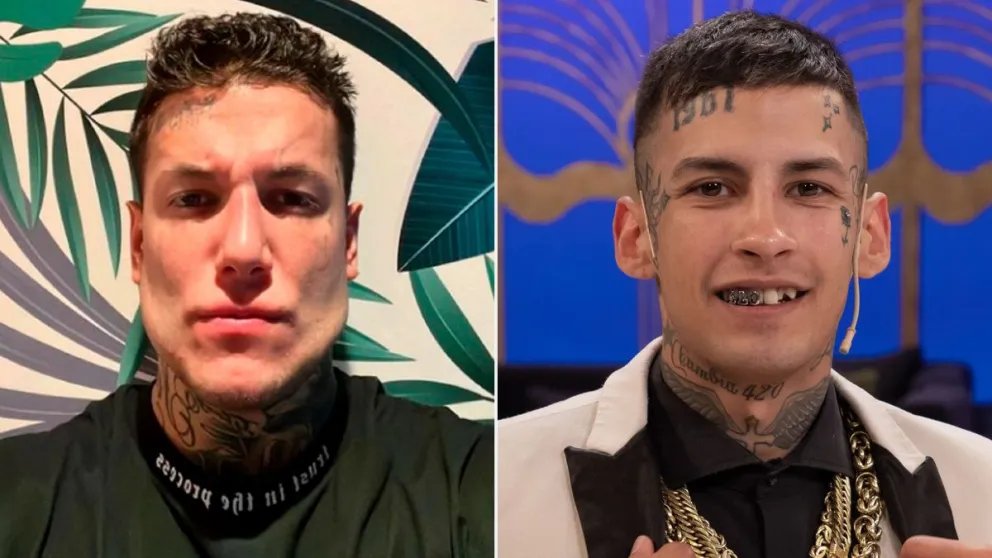 Alex Caniggia hizo un picante comentario a L-Gante: ahora reconoció que tienen algo en común
