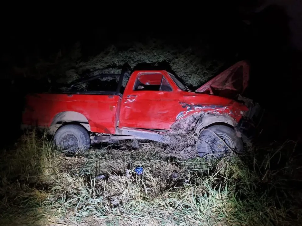 Accidente mortal en Pichanal, una moto y una camioneta chocaron esta madrugada