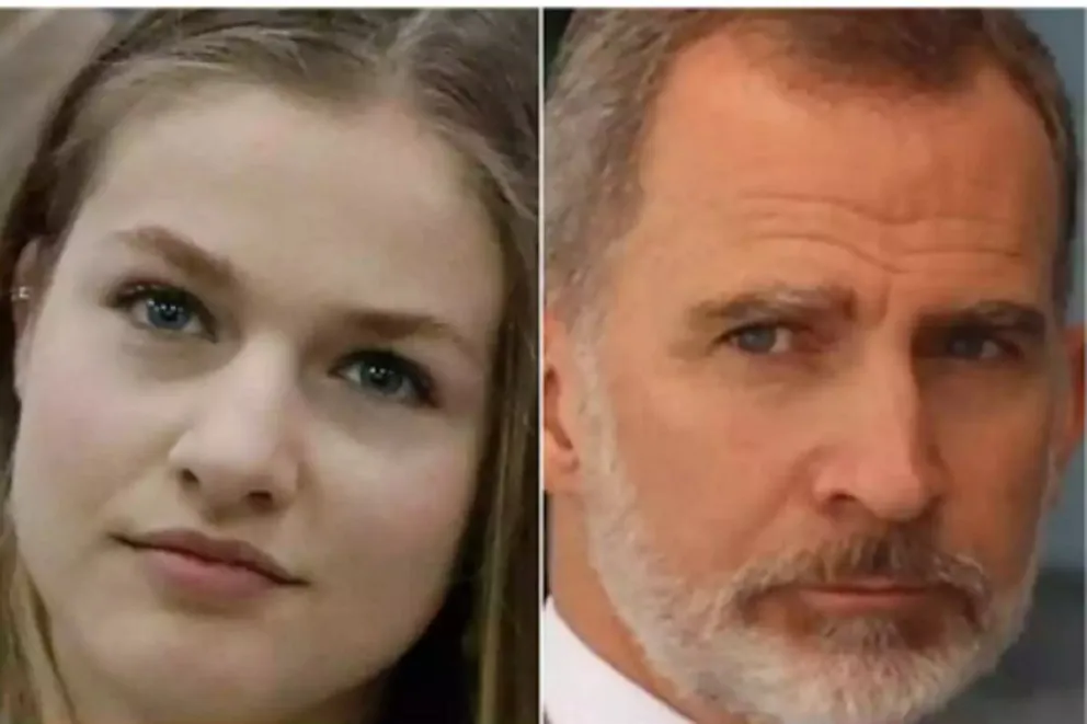 La princesa Leonor manda un aviso al rey Felipe y pide que oculte la polémica foto