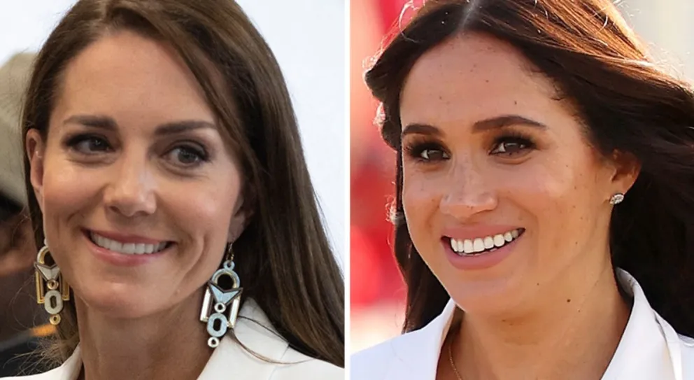 Las veces que Meghan Markle ha imitado el peinado de la princesa de Gales hasta conseguir su propio estilo