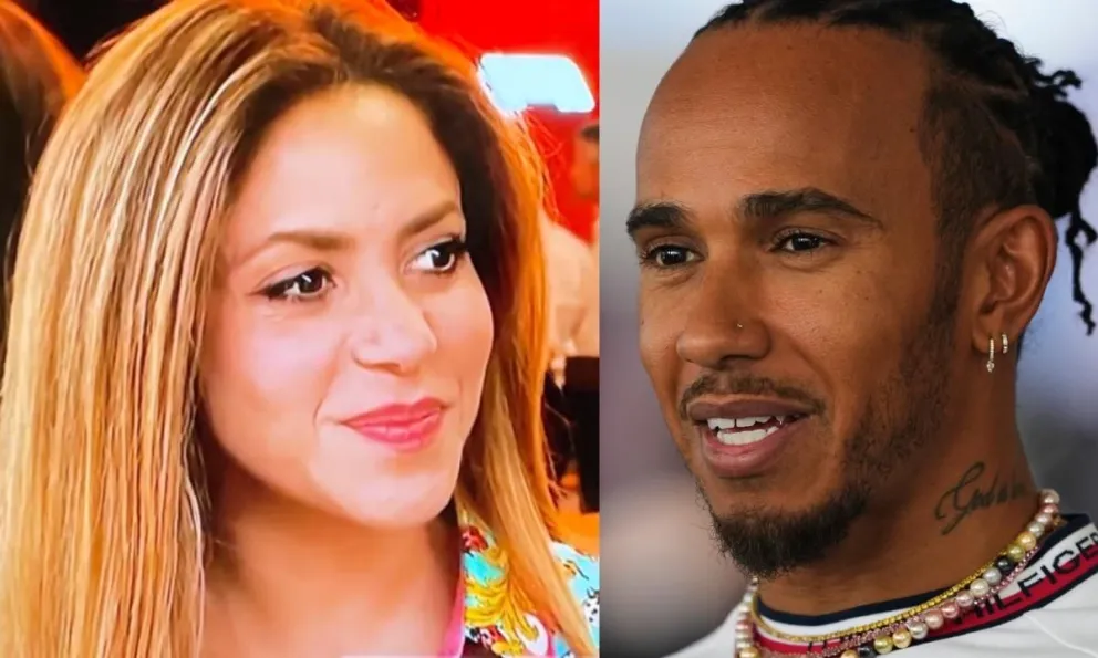 Gerard Piqué y Clara Chía lo disfrutan: esta es la diferencia insalvable entre Shakira y Lewis Hamilton