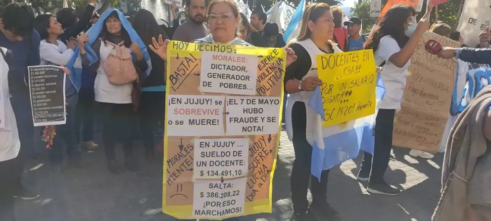 Se dio vuelta la tortilla: tras conocer la situación de los docentes jujeños, el influencer Michelo le dio la razón a Gustavo Sáenz