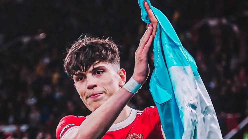 Cada día más argentino: Alejandro Garnacho vuelve a humillar a España con este anuncio