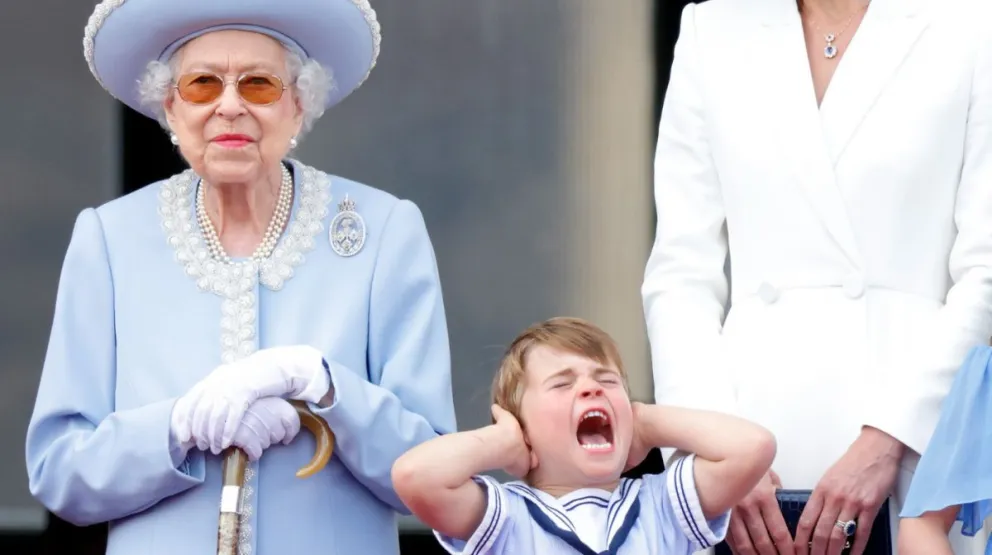 La dura respuesta de la reina Isabel II al príncipe Louis durante su último Jubileo de Platino
