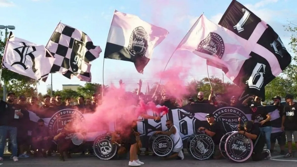 Hinchada del Inter Miami