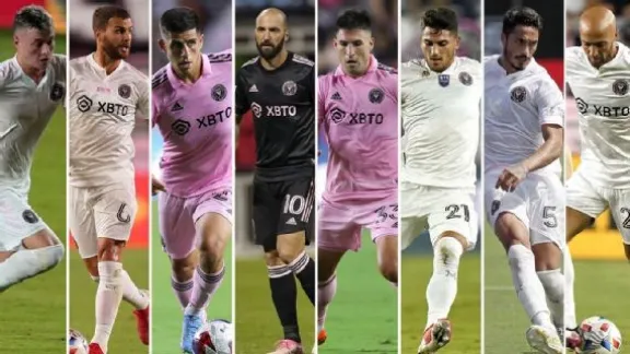 Jugadores argentinos en el Inter Miami